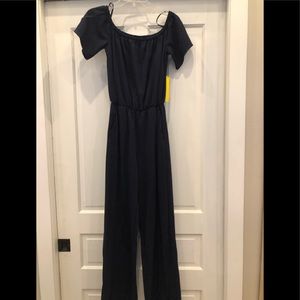 NWT Gibson x Living in Yellow Navy jumpsuit